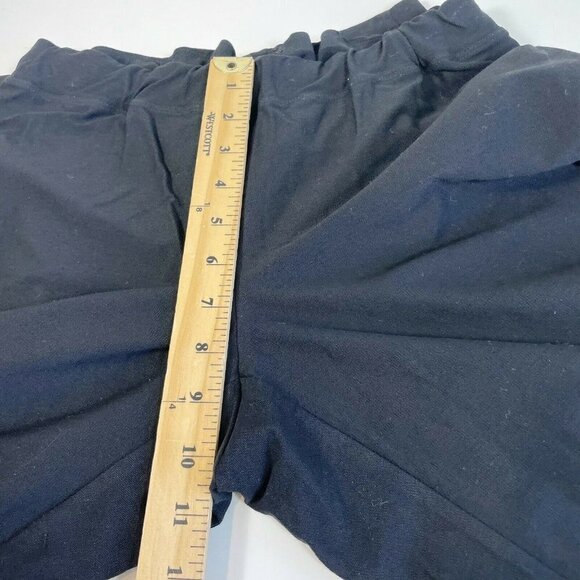 Eileen Fisher Womens Stretch Crepe Slim Ankle Dress Pants Black Size M Mid Rise - Picture 8 of 9